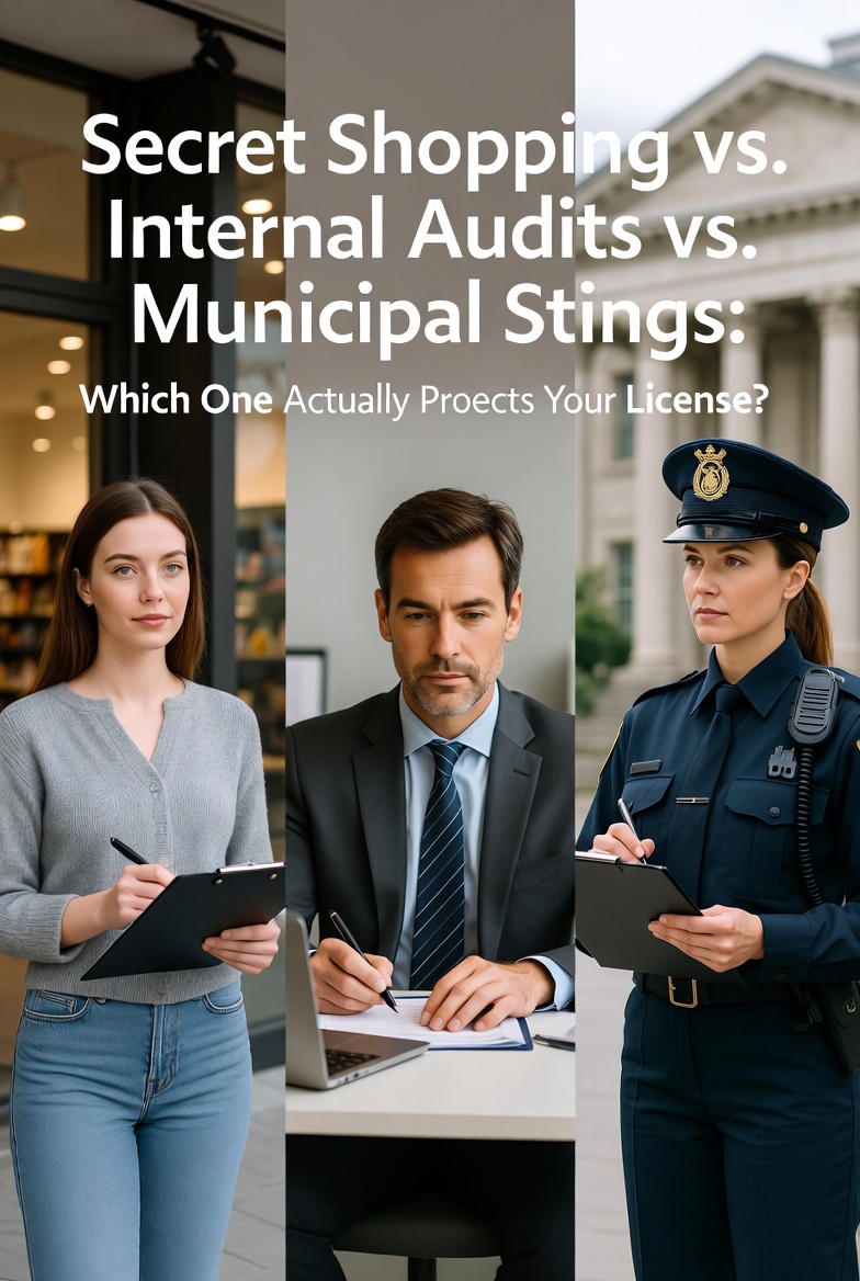 Secret Shopping vs. Internal Audits vs. Municipal Stings: Which One Actually Protects Your License?